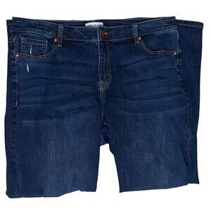 Lane Bryant Signature Fit Mid Rise Boot Jeans Size 20 Blue Flex Magic Waistband